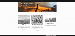Coal City Review & Press website before update
