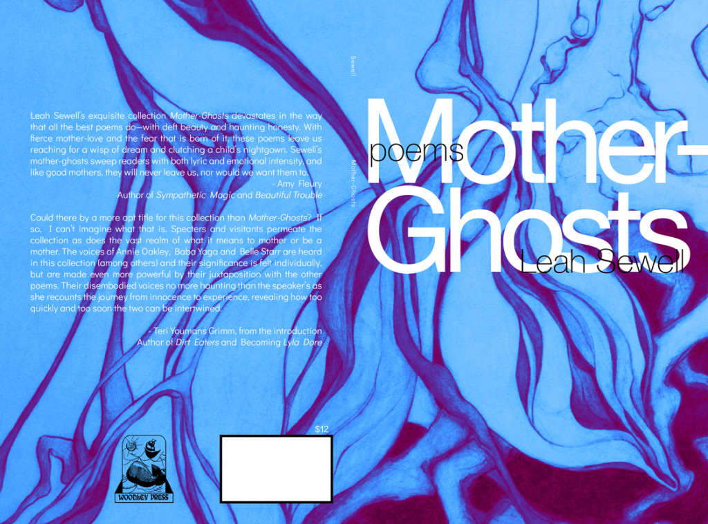 Cover of Mother-Ghosts by Leah Sewell; original artwork by Ashley Laird